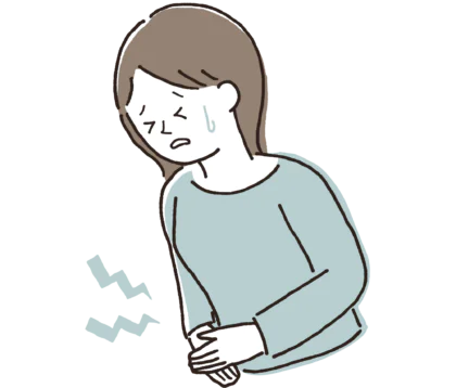 腹痛イメージ