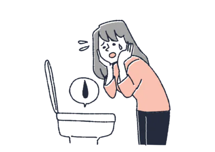 血便イメージ