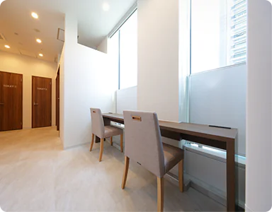 院内で下剤の服用が可能