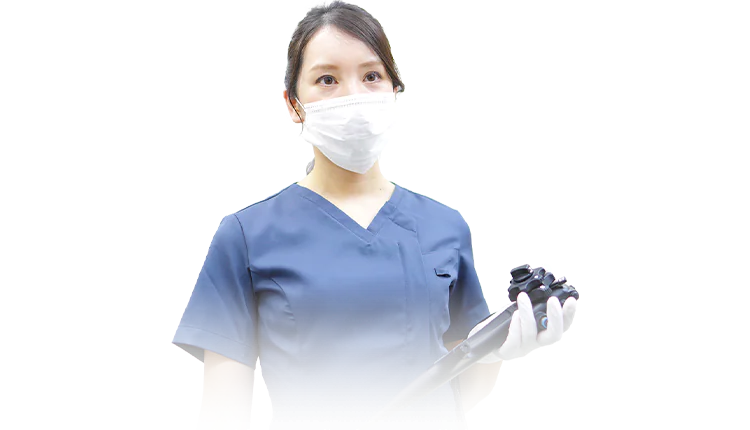 苦しさを最小限に抑えた検査を目指しています